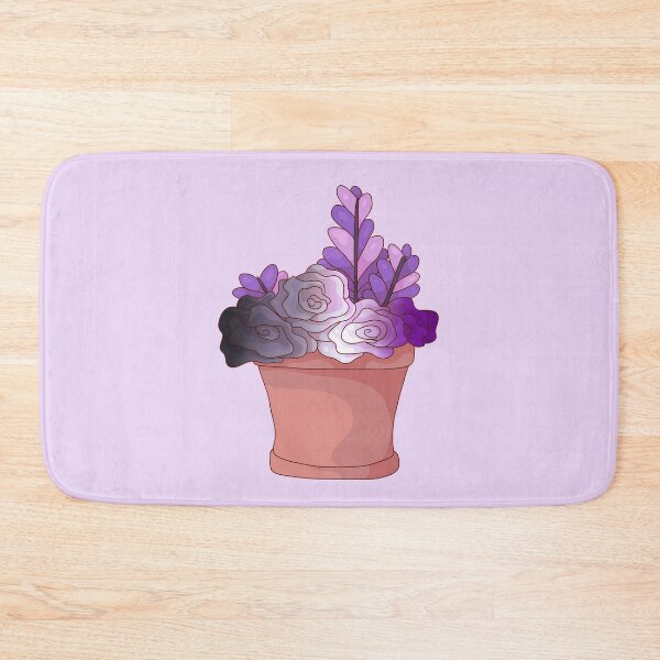 Item preview, Asexual pride potted plant  designed and sold by ForTheFrogWar.
