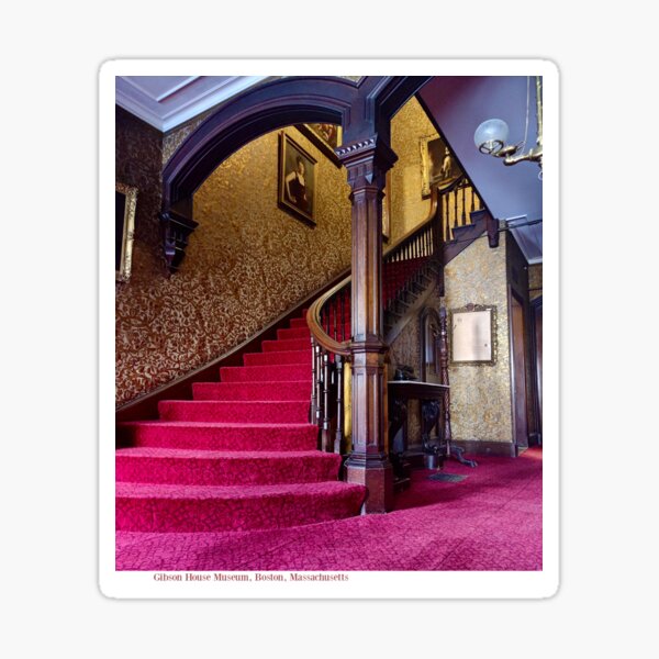Gibson House Front Staircase Sticker