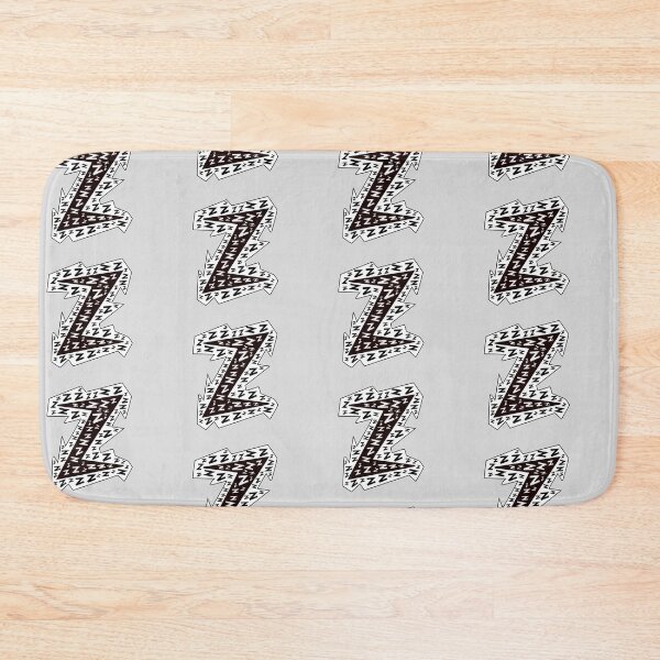 Item preview, Letter Z (black on white) designed and sold by artfulnotebook.