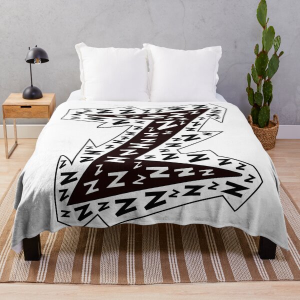 Item preview, Letter Z (black on white) designed and sold by artfulnotebook.