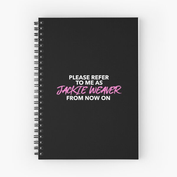 Item preview, Please Refer To Me As Jackie Weaver From Now On - Handforth Parish Council White And Pink Text designed and sold by katiekendall.
