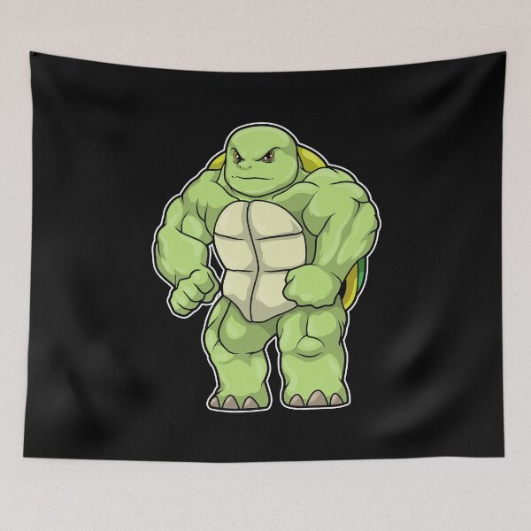 Item preview, Turtle as Bodybuilder with Six pack designed and sold by Snabdesign84.