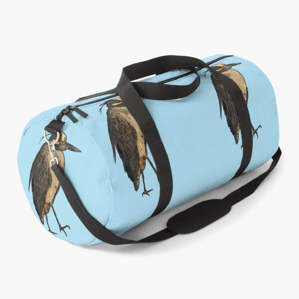 Item preview, Yellow Crowned Night Heron Black Alternate Print designed and sold by designsasstultd.
