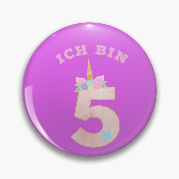 Item preview, Ich bin 5 unicorn designed and sold by WOWSOMETHINGNEW.