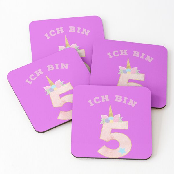 Item preview, Ich bin 5 unicorn designed and sold by WOWSOMETHINGNEW.