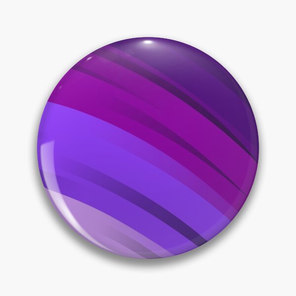 Item preview, Striped Purple Globe Outlined in Black designed and sold by Oliver Jones Designs.