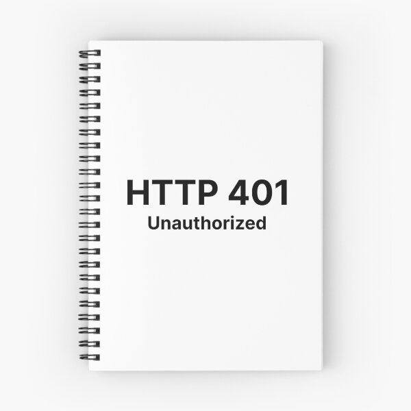 Artikelvorschau, HTTP 401 Nicht autorisiert entworfen und verkauft von Create-.