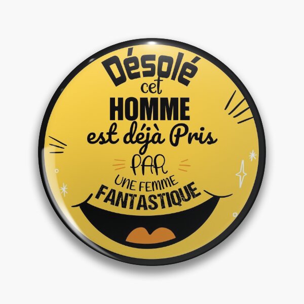 Item preview, Homme Désolé Cet Homme Est Pris designed and sold by ADAMYASS.