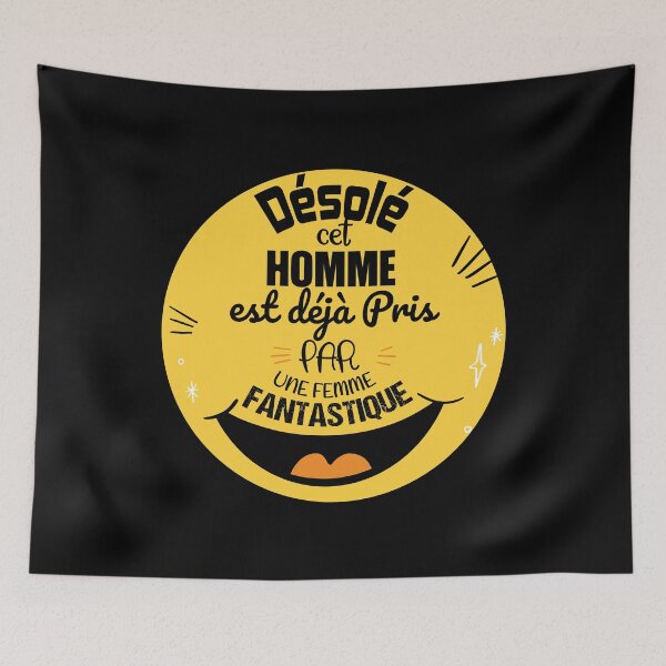 Item preview, Homme Désolé Cet Homme Est Pris designed and sold by ADAMYASS.