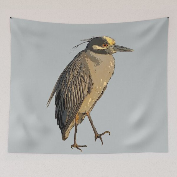 Item preview,  Yellow Crowned Night Heron Color Print  designed and sold by designsasstultd.