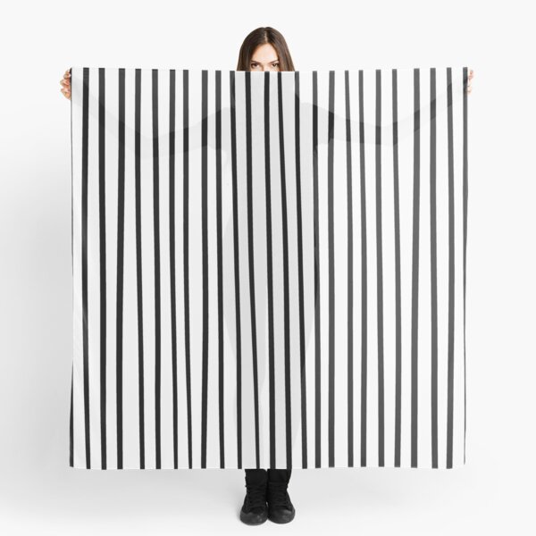 Item preview, Vertical Lines-White+Black designed and sold by ABAW.