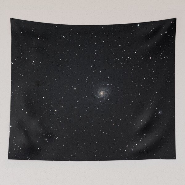 Item preview, grey black galaxy glitter stars in space designed and sold by The Red Shop.