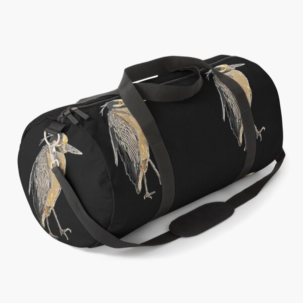 Item preview, Yellow Crowned Night Heron White Alternate Print designed and sold by designsasstultd.