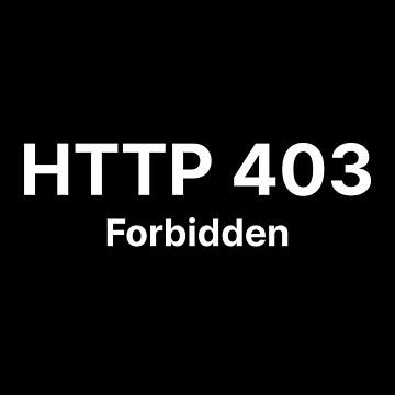 Artwork thumbnail, HTTP 403 Forbidden by Create-