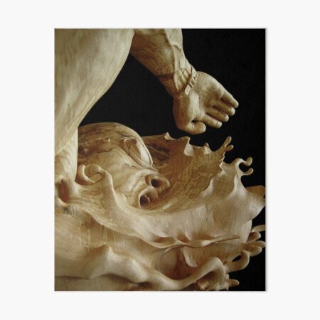 The Swimmer Art Board Print