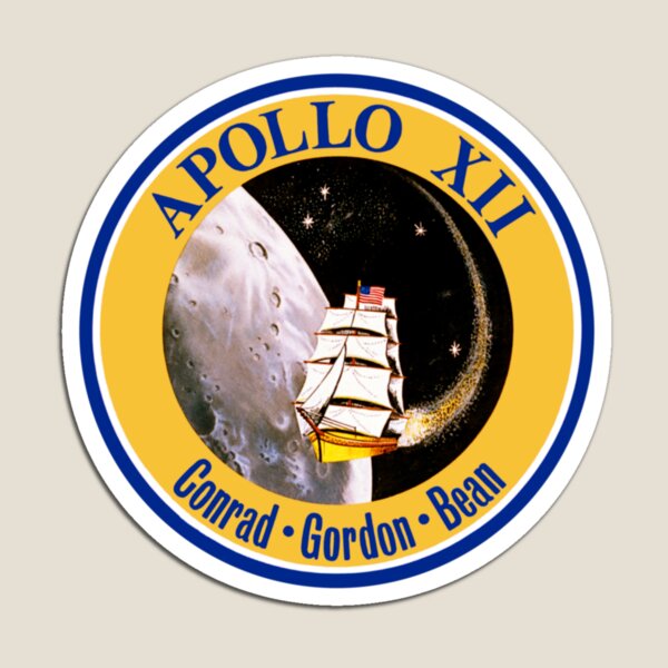 Item preview, Apollo 12 logo designed and sold by trendistudio.