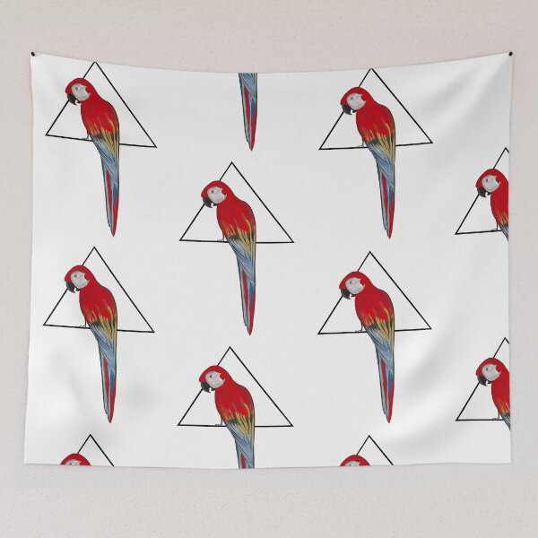 Item preview, Triangle Parrot design designed and sold by Iljira.