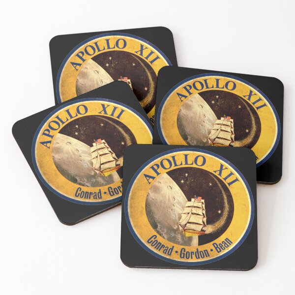 Item preview, vintage Apollo 12 logo designed and sold by trendistudio.