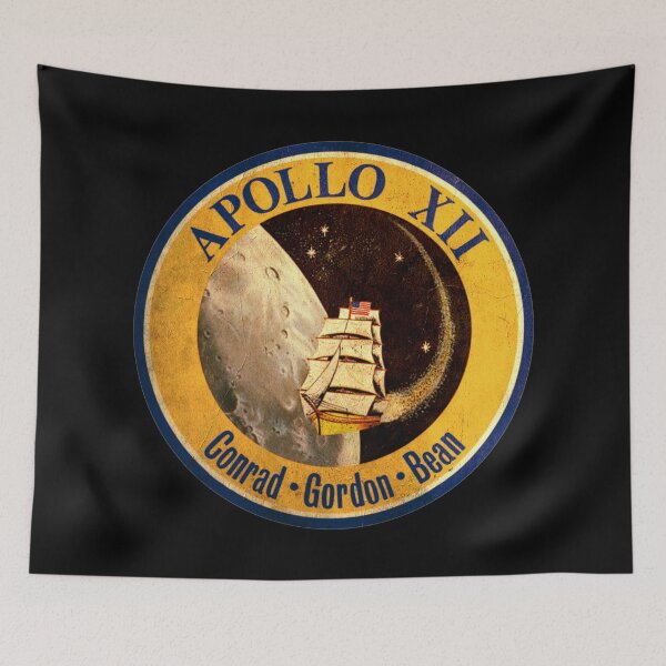 Item preview, vintage Apollo 12 logo designed and sold by trendistudio.