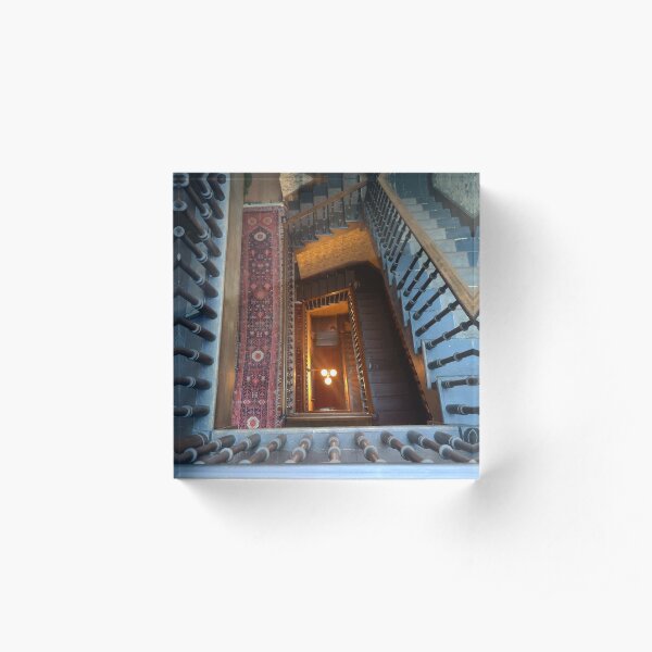 Gibson House Back Staircase Acrylic Block