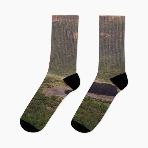 Item preview, El Sod Extinct Volcano Crater Lake Landscape Ethiopia designed and sold by worldways.