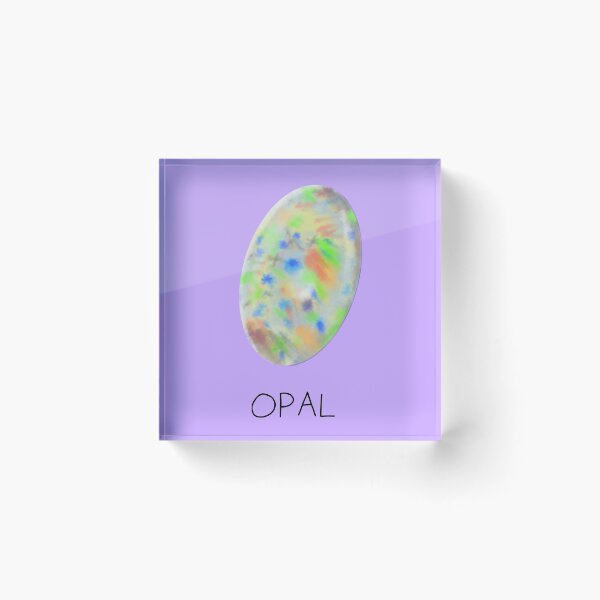 Item preview, Opal Crystal October Birthstone designed and sold by DesignsBySaxton.