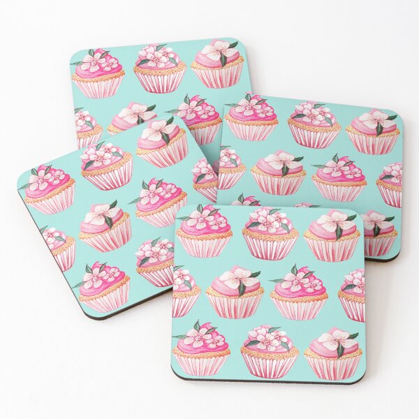 Item preview, Cherry blossom cupcakes , wedding flower cupcakes  designed and sold by MagentaRose.