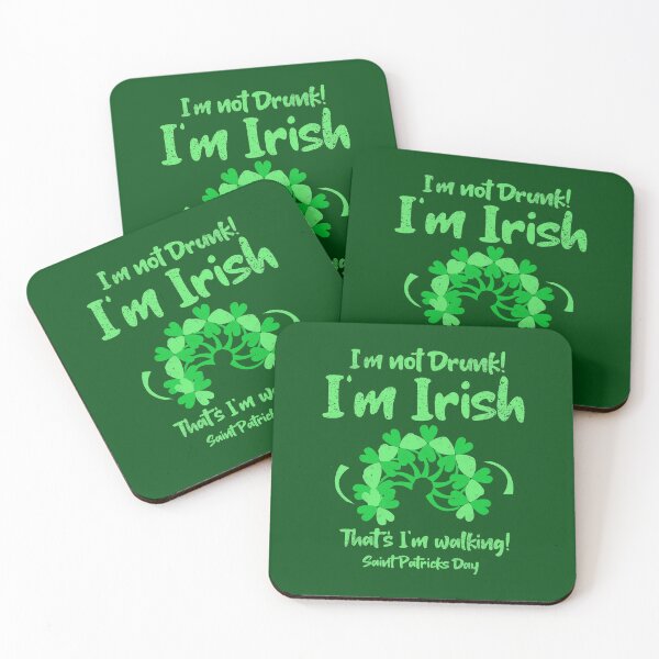 Item preview, I'm not drunk im Irish funny saying designed and sold by vibeno1.