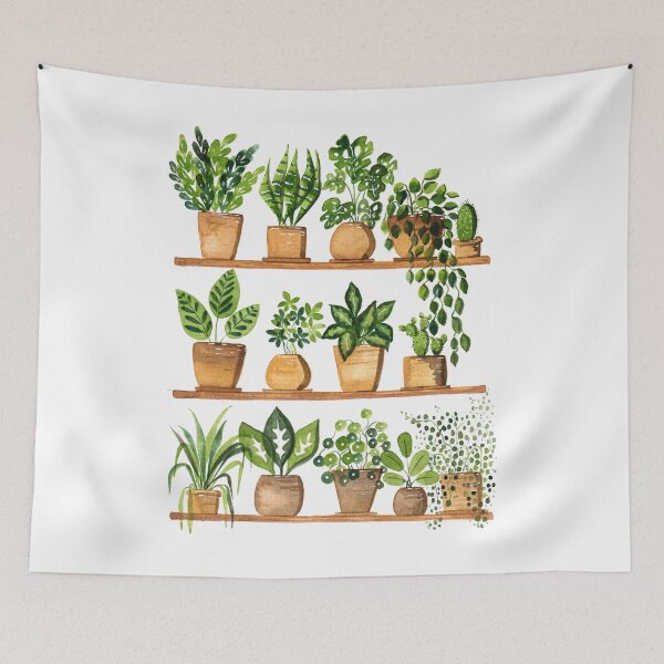 Item preview, Houseplants shelfie  designed and sold by fnk designs.