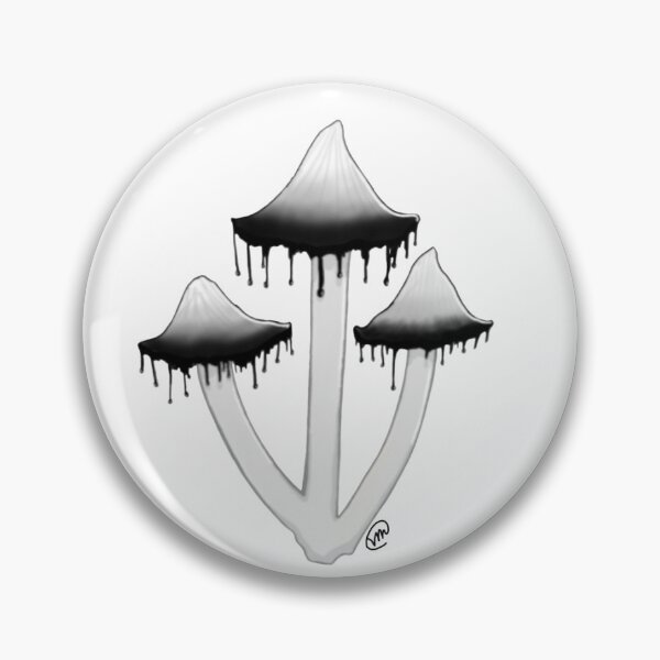 Item preview, Ink Cap Mushroom #2 designed and sold by Void-Moth.