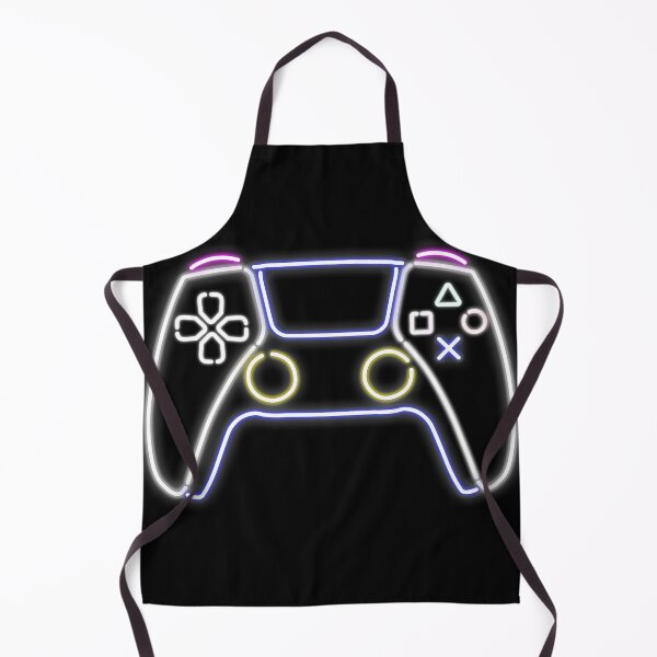 Item preview, Neon PlaySation 5 controller designed and sold by GamespaceDesign.