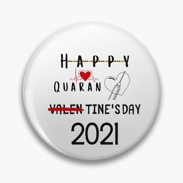 Item preview,  Funny Valentine T-shirt : Happy Quarantine's Day 2021 ! designed and sold by todoAwesome.