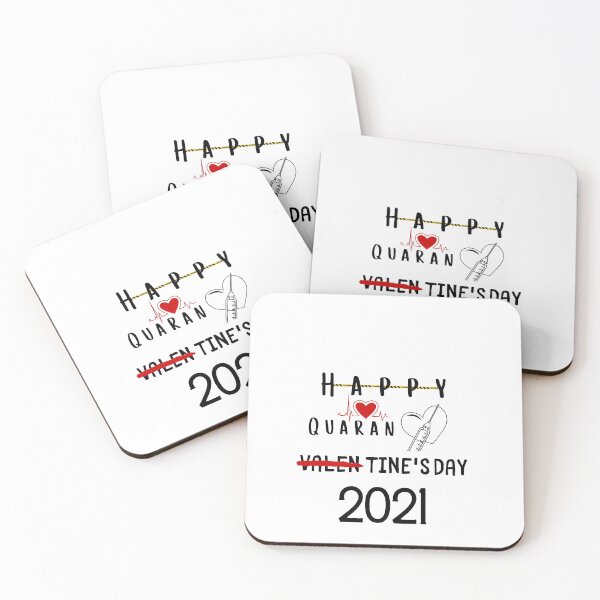 Item preview,  Funny Valentine T-shirt : Happy Quarantine's Day 2021 ! designed and sold by todoAwesome.