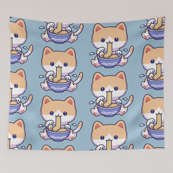Item preview, Ramen Cat designed and sold by Quineveer Alice.