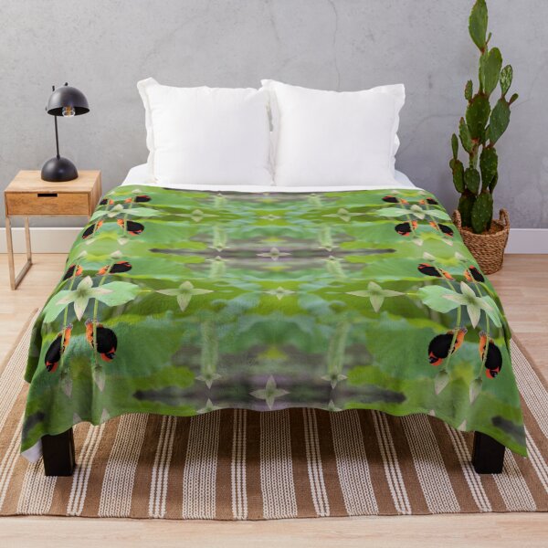 Item preview, Green Lily Pad Red Bishop Guards B designed and sold by SpiritGifts.