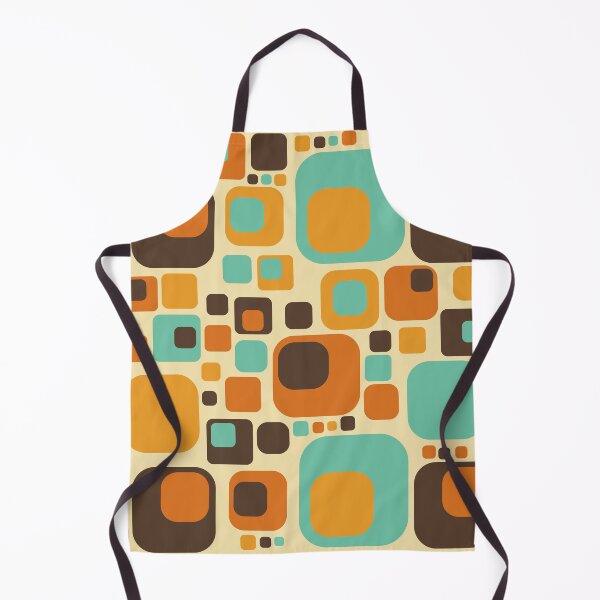 Item preview, Retro 60s vintage geometric style pattern designed and sold by designandclouds.