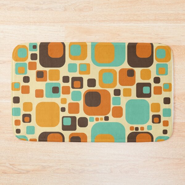 Item preview, Retro 60s vintage geometric style pattern designed and sold by designandclouds.