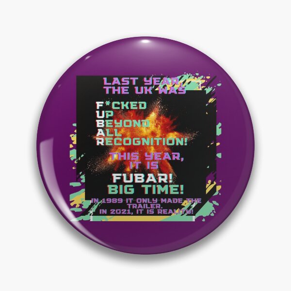 Item preview, FUBAR - UK Lockdown designed and sold by CoyoteGifts.