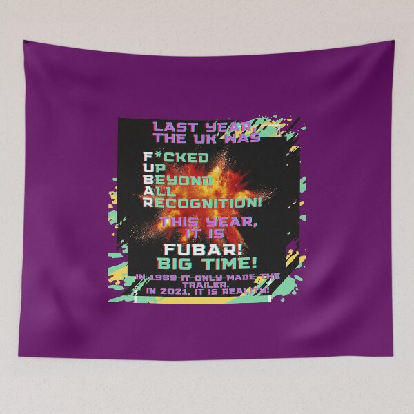 Item preview, FUBAR - UK Lockdown designed and sold by CoyoteGifts.