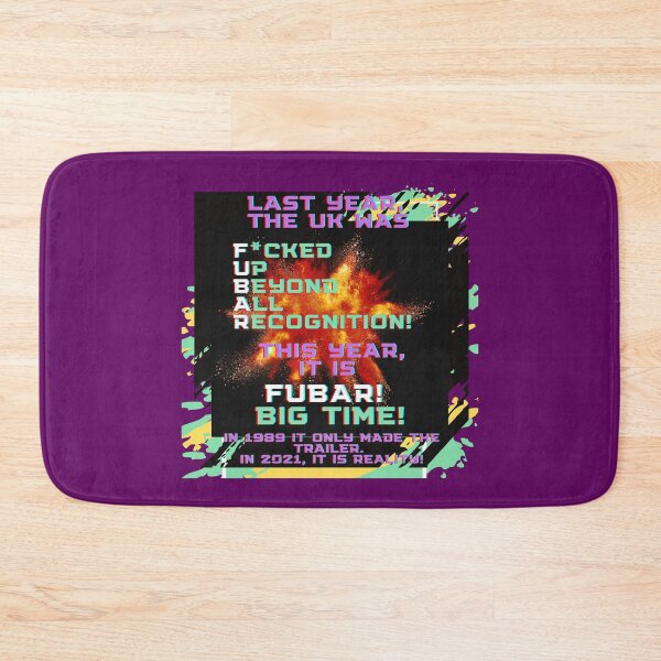 Item preview, FUBAR - UK Lockdown designed and sold by CoyoteGifts.