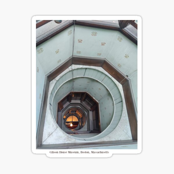 Ventilation Shaft Gibson House Sticker