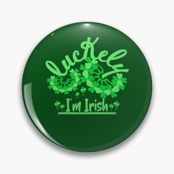 Item preview, luckely i am irish designed and sold by vibeno1.