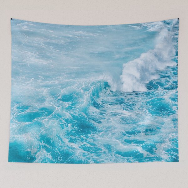 Item preview, Ocean Calling Blue Waves designed and sold by loveoceanair.