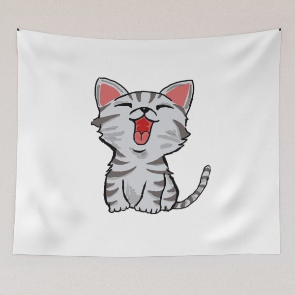 Item preview, Gray cat designed and sold by Katicats.