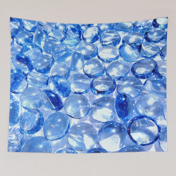 Item preview, Blue Gems Pattern designed and sold by ArtGraffita.