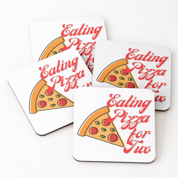 Item preview, Eating Pizza for Two designed and sold by ImpPrintsArt.