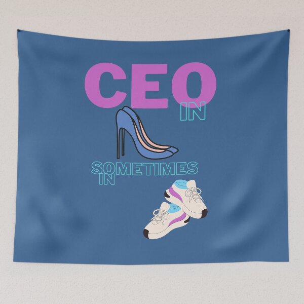 Item preview, CEO in high heels sometimes in sneakers designed and sold by GoodVibesOcean.