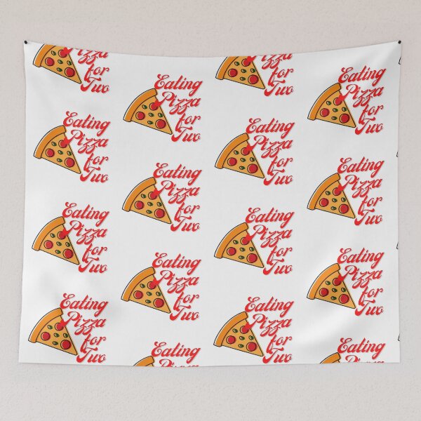 Item preview, Eating Pizza for Two designed and sold by ImpPrintsArt.