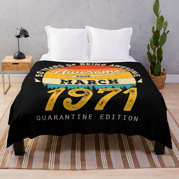 Item preview, 50 Years of Being Awesome Since 1971 March designed and sold by TrendingTees4u.