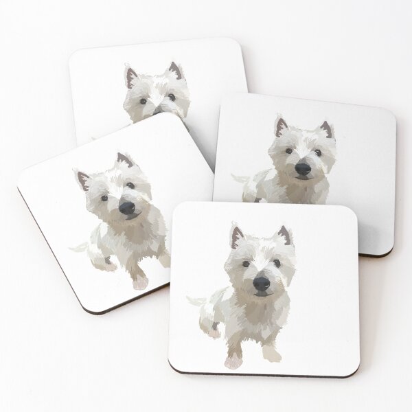 Item preview, Retrato de cachorro de westie designed and sold by hannahlmatthews.